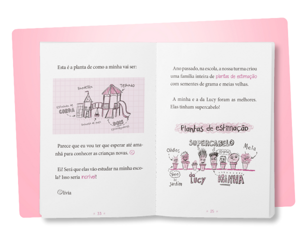 Kit Desenhos Secretos de Olivia - 3 Livros (4 ao 6)