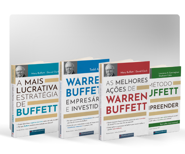 Kit Investidor: Aprenda com Warren Buffett (4 Livros)