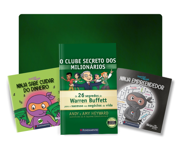 Kit Educação Financeira Infantil - 3 Livros