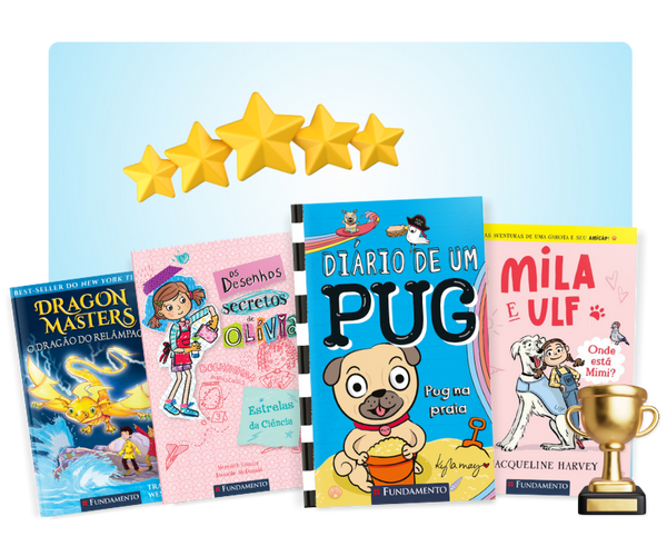 Kit Best-Sellers Fundamento - 7 Livros (Meninos 9-12 Anos)
