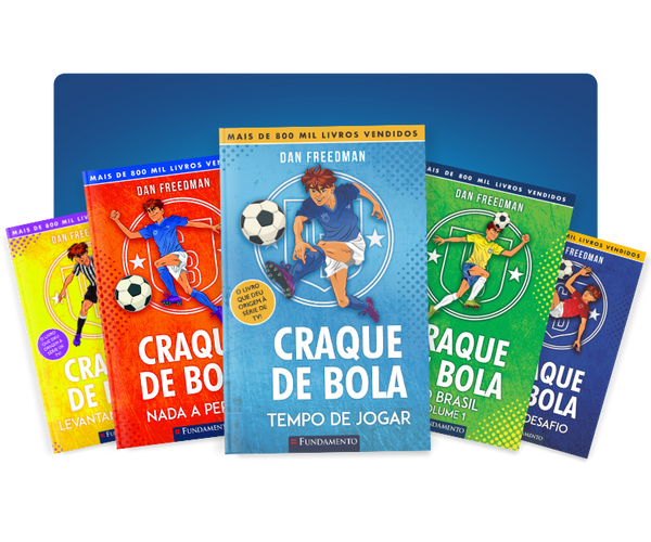 Kit Craque de Bola – 3 Livros (1 ao 3)