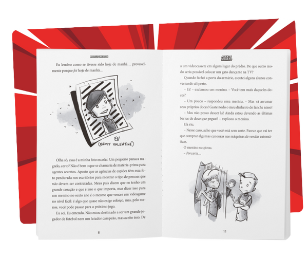 Kit Agente Secreto - 2 Livros (1 ao 2)