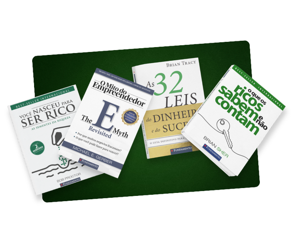 Kit Liberdade Financeira - 4 Livros Best-Sellers