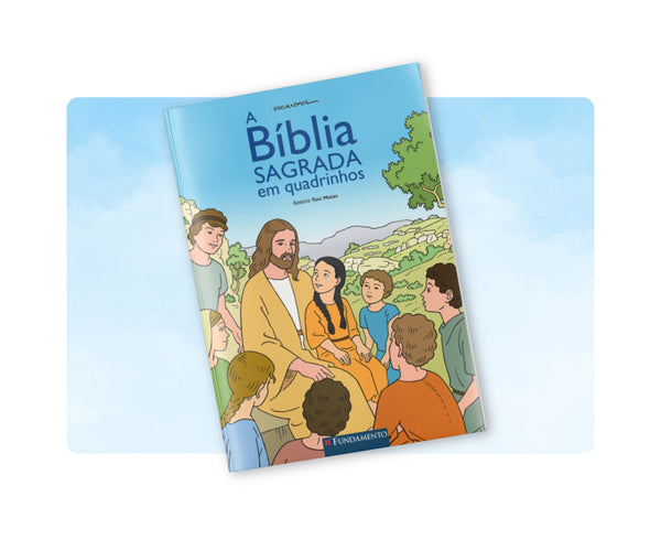 Kit Biblia + Francisco: a Bíblia Sagrada em Quadrinhos + a História de São Francisco e Santa Clara D