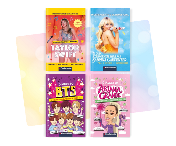 Kit Cantores Pop - 4 Livros