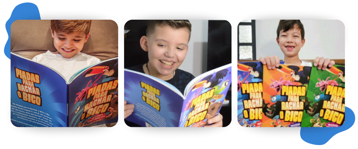 Piadas para Rachar o Bico - o Começo (Azul)