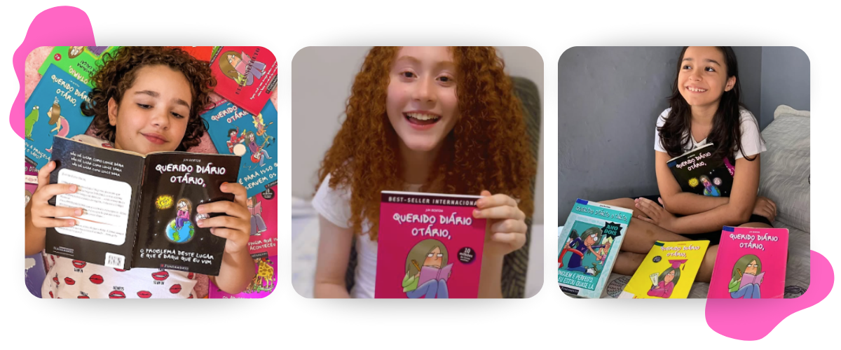 Kit Diário: Querido Diário Otário + Nosso Diário Supersecreto
