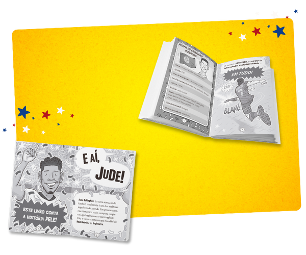 Kit Feras do Futebol - 3 Livros (Mbappé + CR7 + Messi)