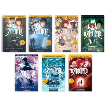 ✨ Conheça a coleção: O Amuleto, uma aventura que transforma crianças em leitores apaixonados - Editora Fundamento