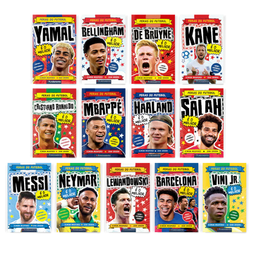 Feras do Futebol: a série de livros sobre os maiores craques do mundo ⚽📚 - Editora Fundamento