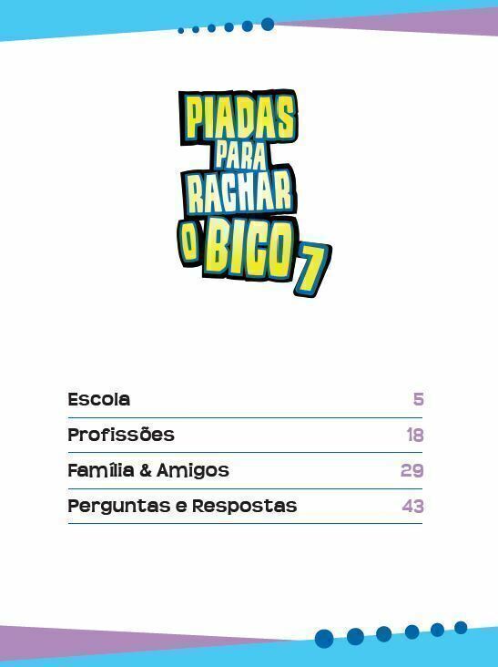 Piadas para Rachar o Bico - Azul Claro