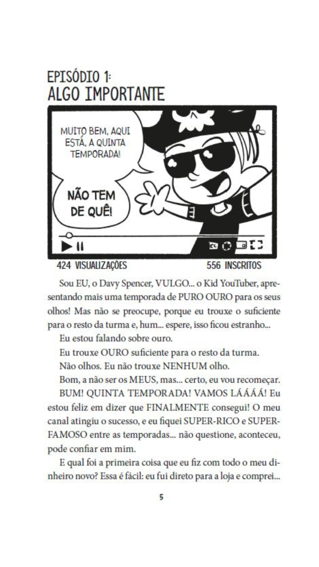 Kid Youtuber 5: Em Busca do Tesouro Perdido