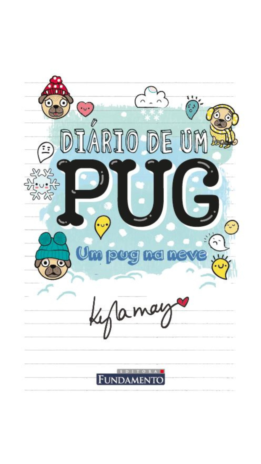 Diário de Um Pug : Um Pug na Neve