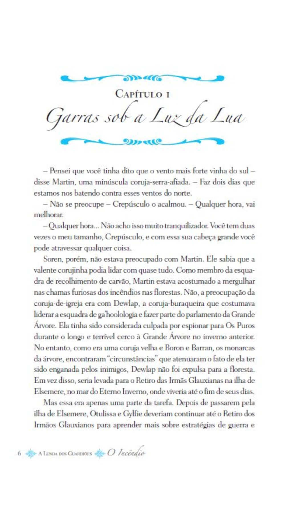 A Lenda dos Guardiões 06 - o Incêndio