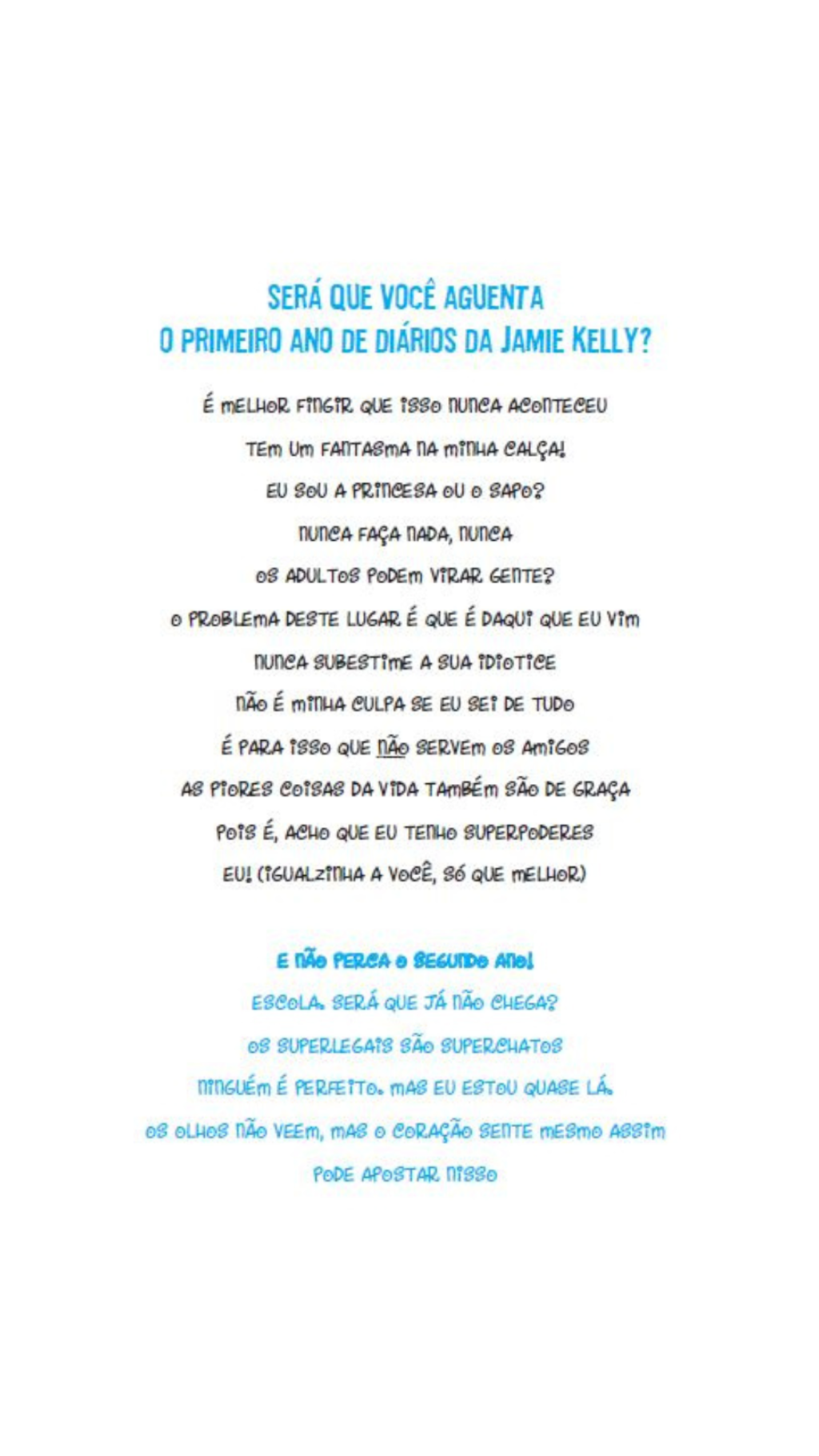 Querido Diário Otário Ano 2 - Pode Apostar Nisso