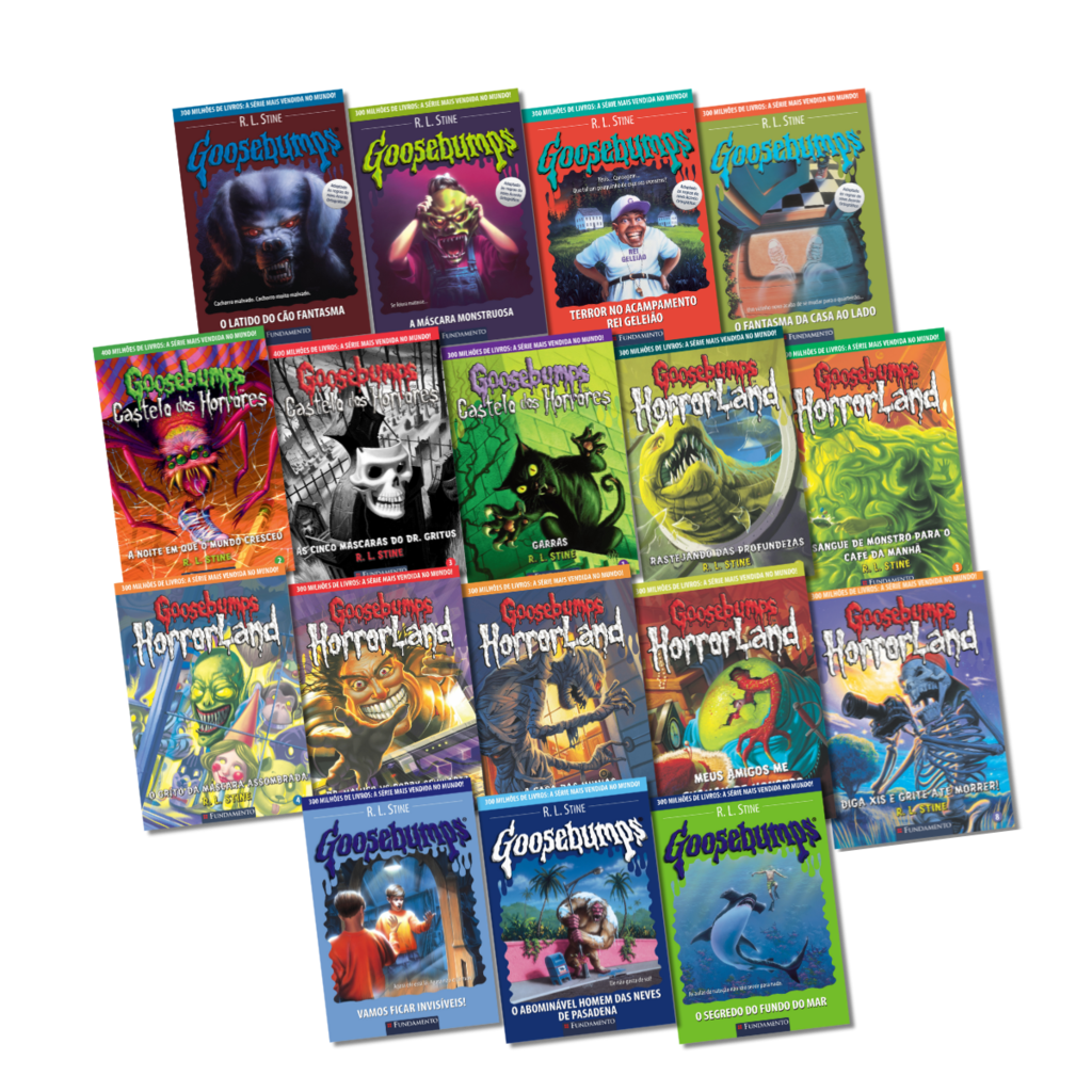 Kit Goosebumps - 49 Livros