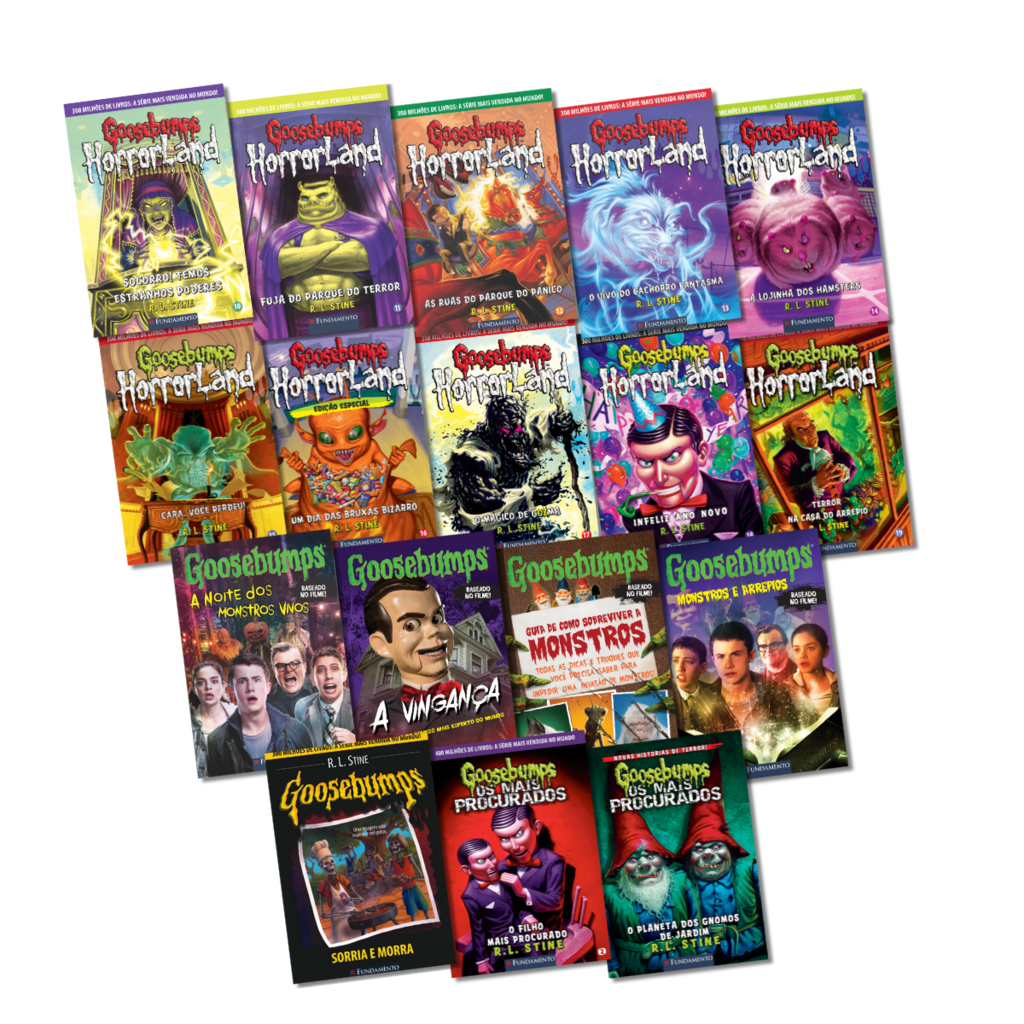Kit Goosebumps - 49 Livros