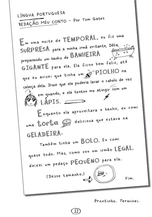 Tom Gates 5: É Simplesmente Fantástico (em Algumas Coisas)