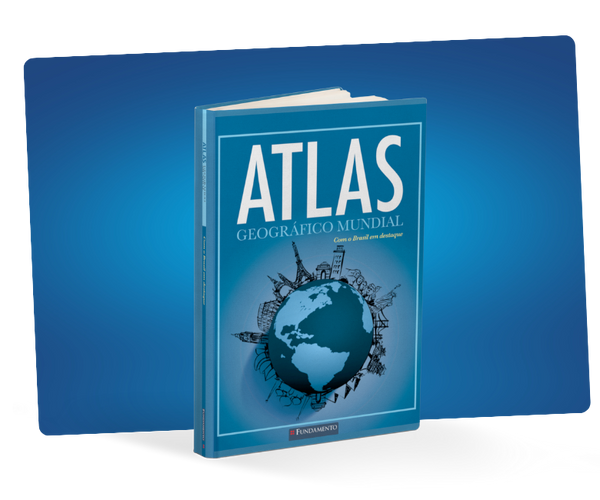 Atlas Geografico Mundial - Azul