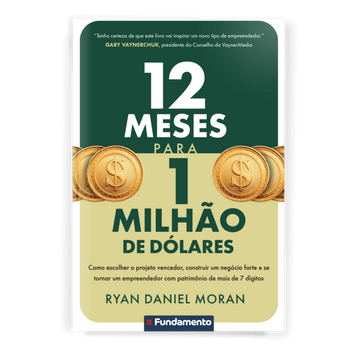 12 Meses para 1 Milhão de Dólares - Editora Fundamento livro_infantil