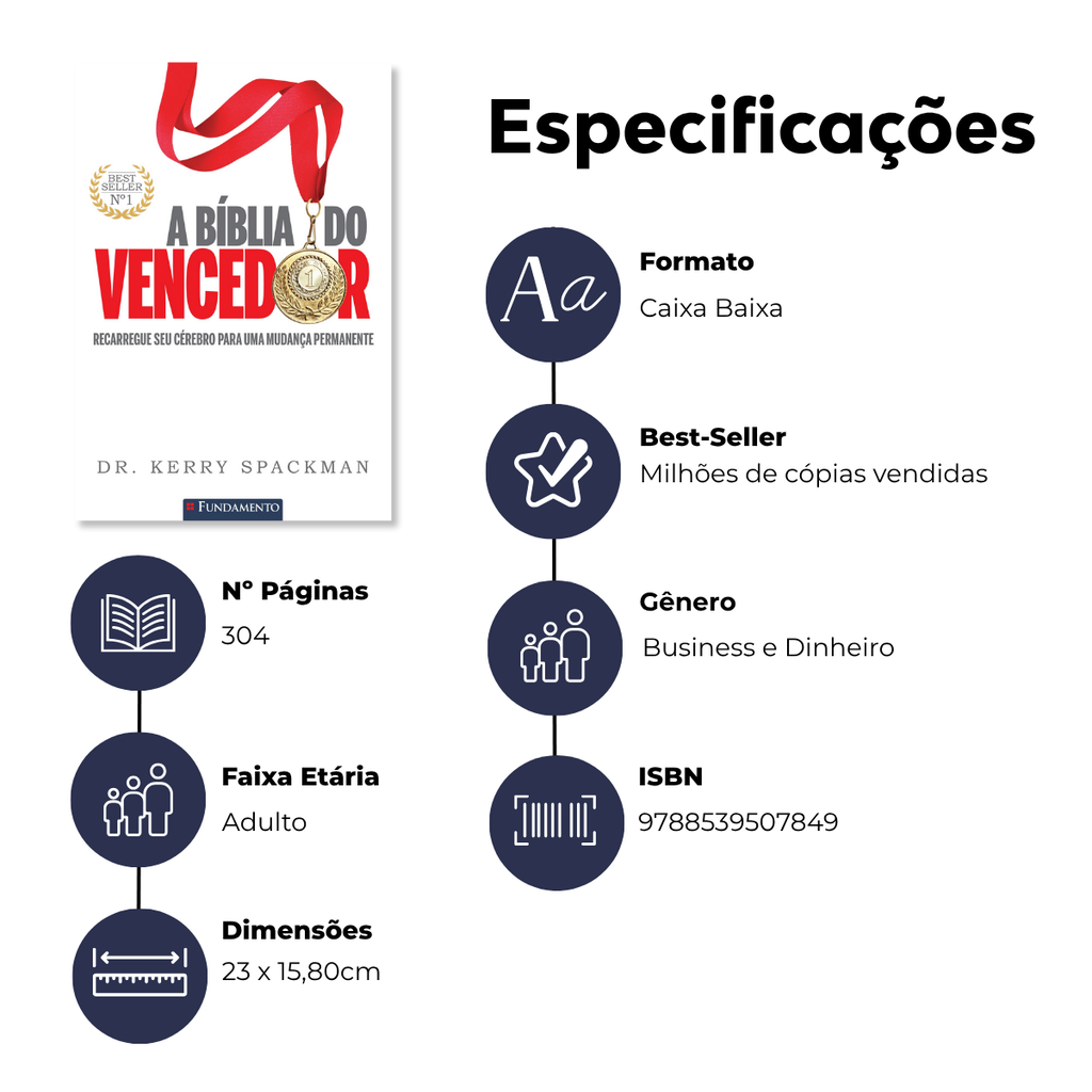 A Bíblia do Vencedor - Recarregue Seu Cérebro para Uma Mudança Permanente