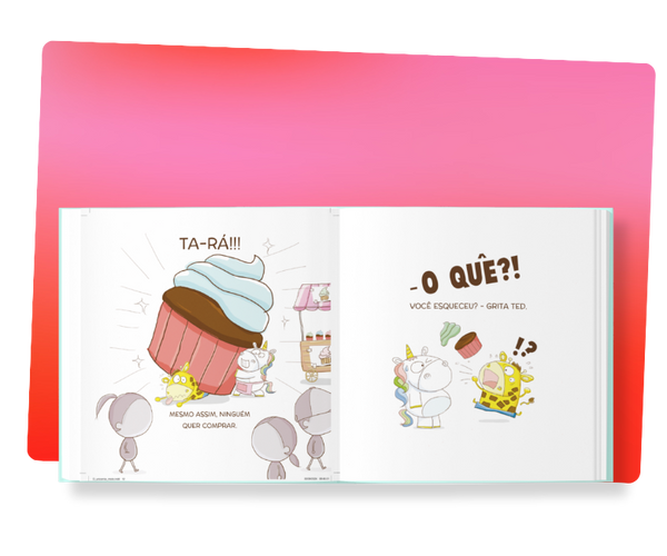 O Unicórnio Que Queria Vender Cupcakes