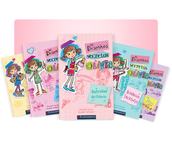 Kit Desenhos Secretos de Olivia - 3 Livros (4 ao 6)