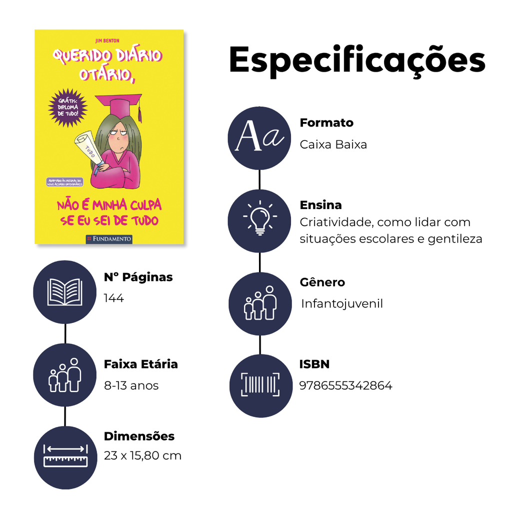 Querido Diário Otário - Não É Minha Culpa Se Eu Sei de Tudoo