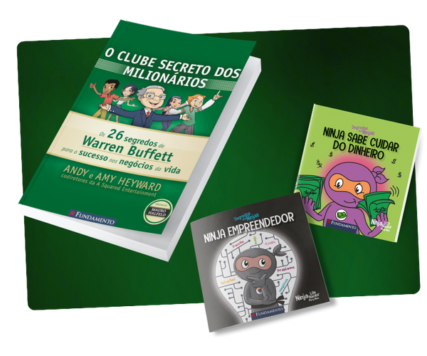 Kit Educação Financeira Infantil - 3 Livros