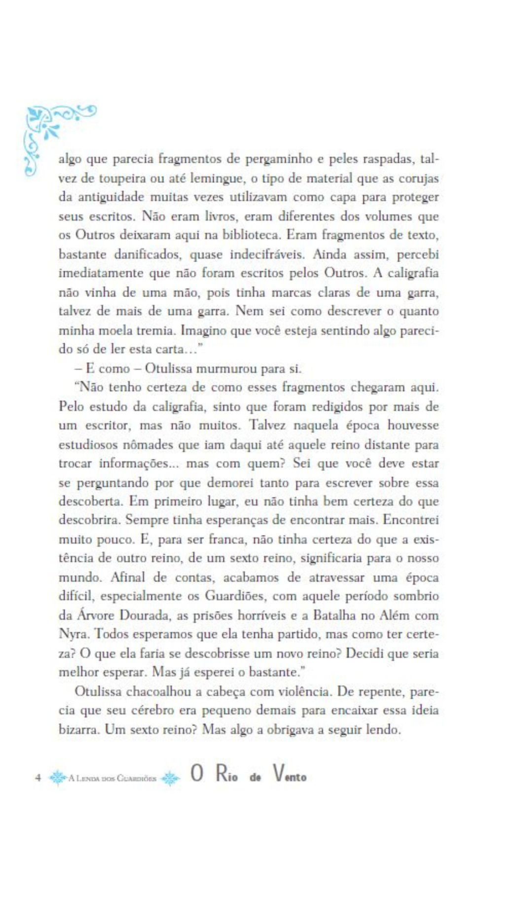 A Lenda dos Guardiões 13 - o Rio de Vento