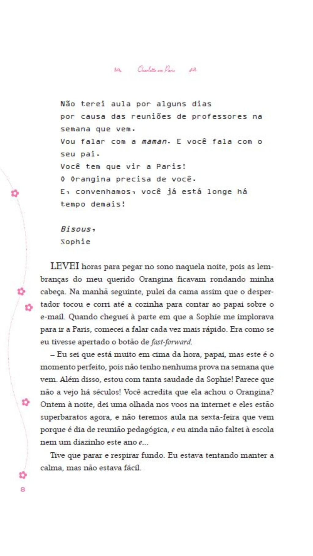 Garotas da Rua Beacon Viagens Inesqueciveis - Charlotte em Paris