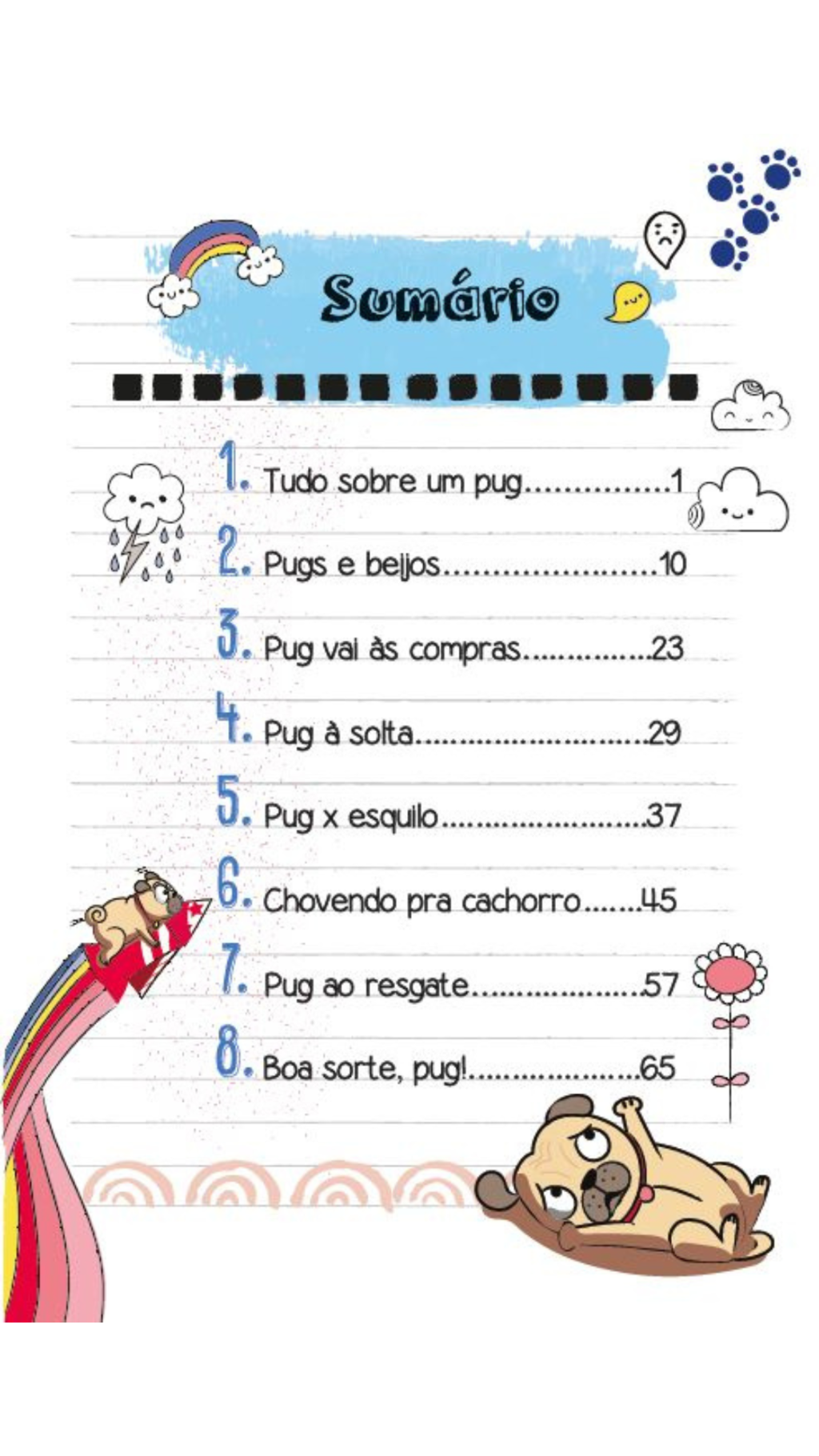 Kit Diário de um Pug - 6 Livros (1 ao 6)