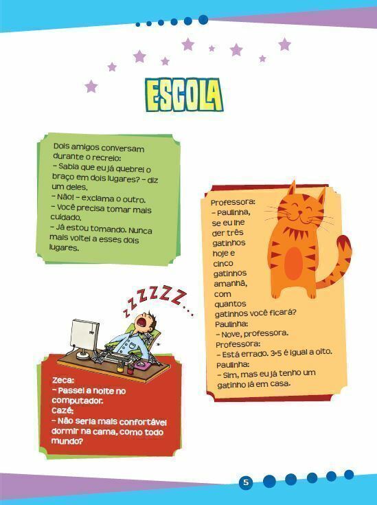 Piadas para Rachar o Bico - Azul Claro