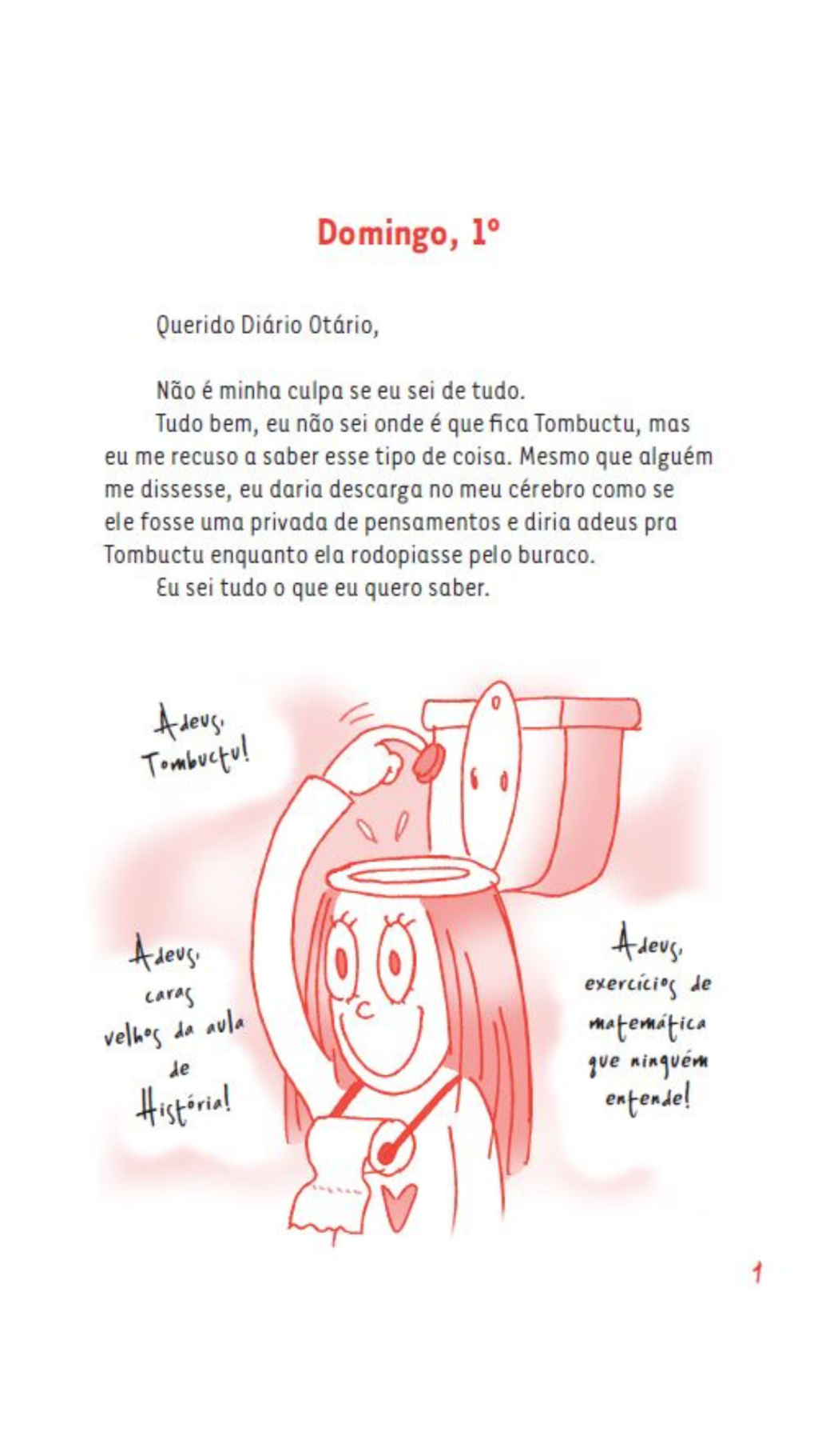 Querido Diário Otário - Não É Minha Culpa Se Eu Sei de Tudoo