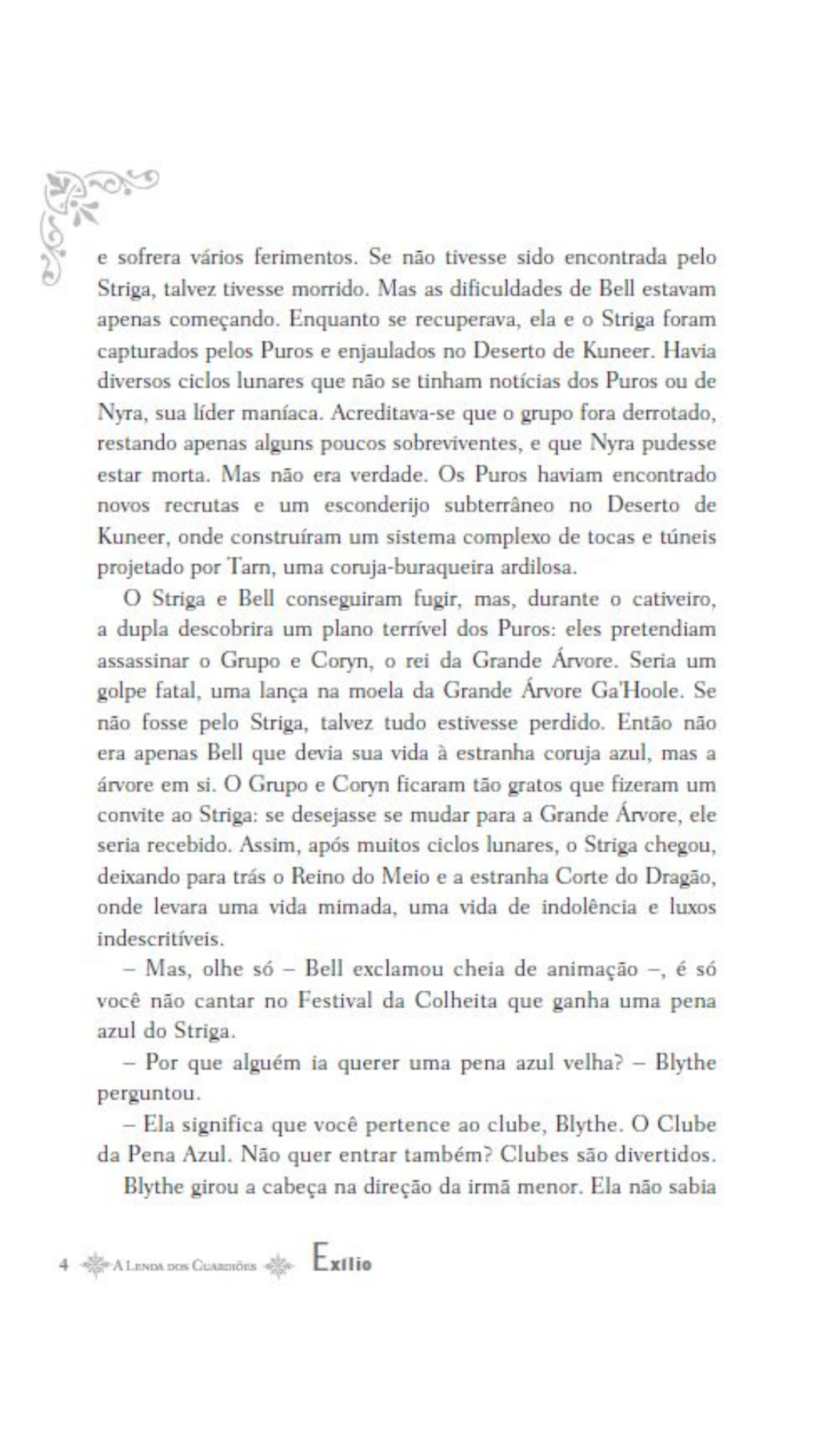 A Lenda dos Guardiões 14 - Exílio