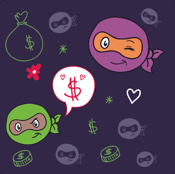 Segredos dos Ninjas - Ninja Sabe Cuidar do Dinheiro