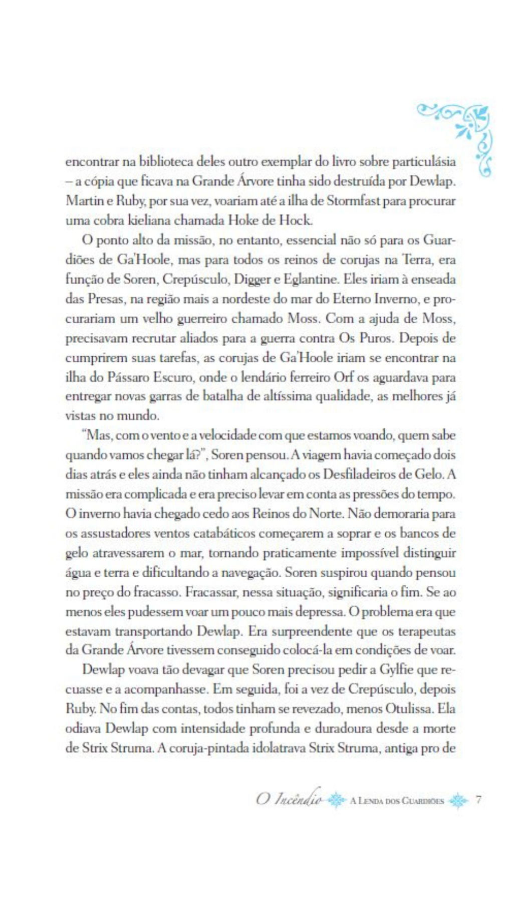 A Lenda dos Guardiões 06 - o Incêndio