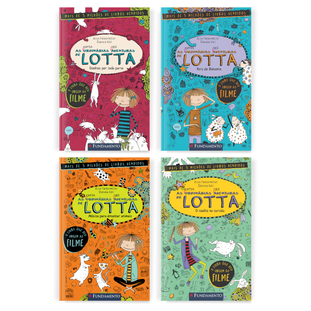 Kit Lotta - 4 Livros (1 ao 4)