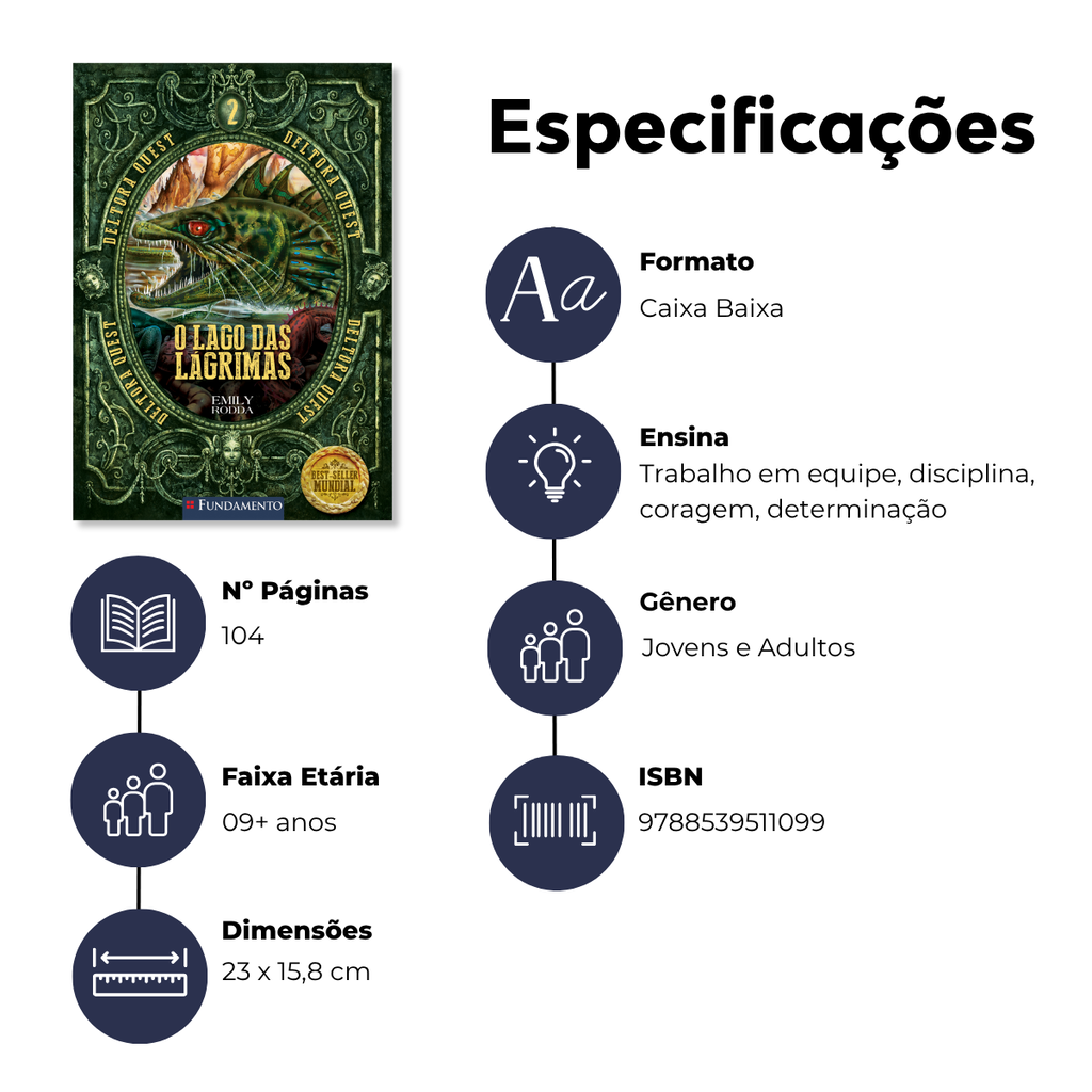 Deltora Quest 1.2 - o Lago das Lagrimas 2ª Edição