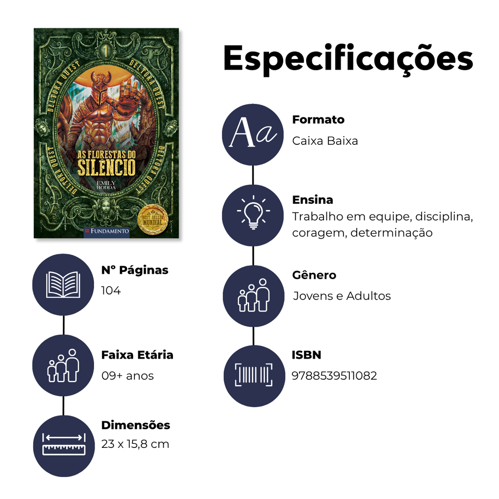 Deltora Quest 1.1 - As Florestas do Silencio - 2ª Edição