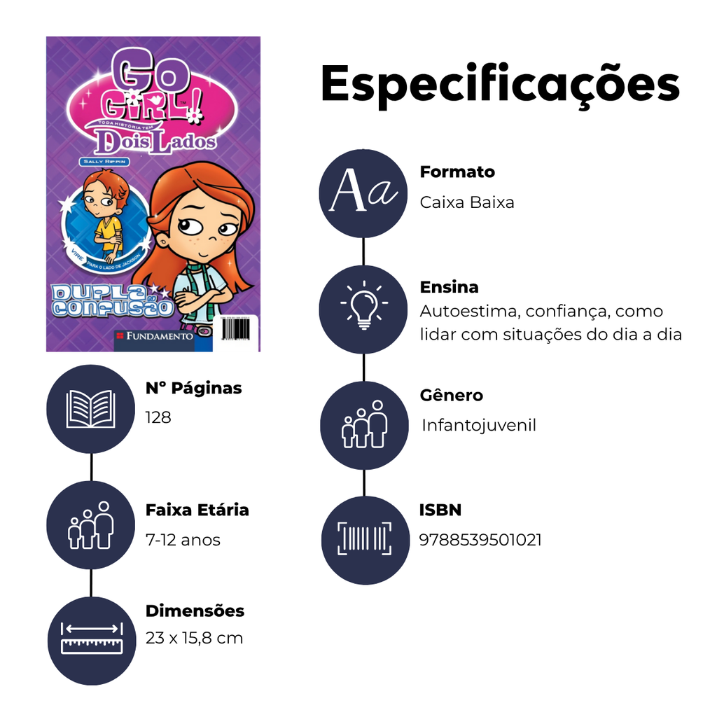 Go Girl Toda Historia Tem Dois Lados - Dupla Confusão