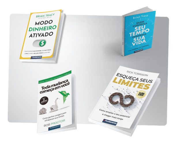 Kit Melhorar de Vida - 4 Livros Best-Sellers