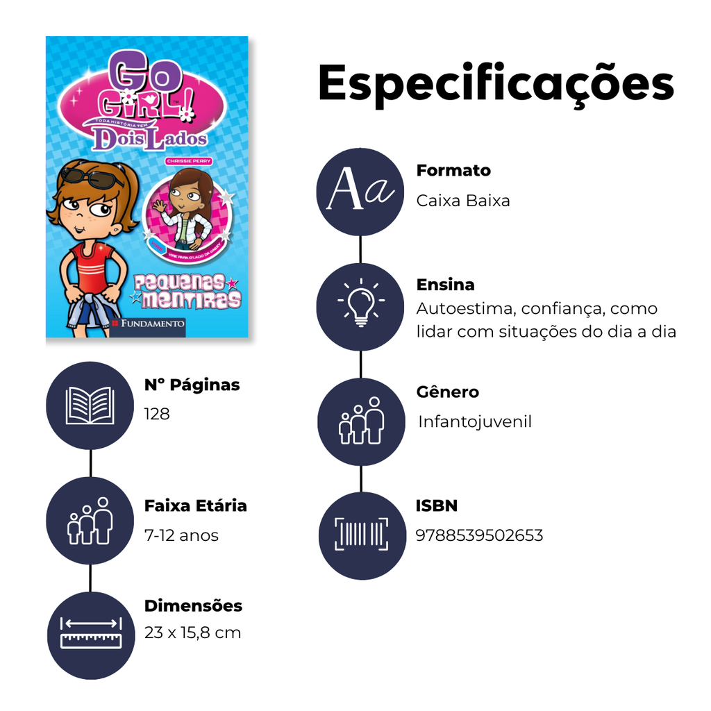 Go Girl Toda Historia Tem Dois Lados - Pequenas Mentiras