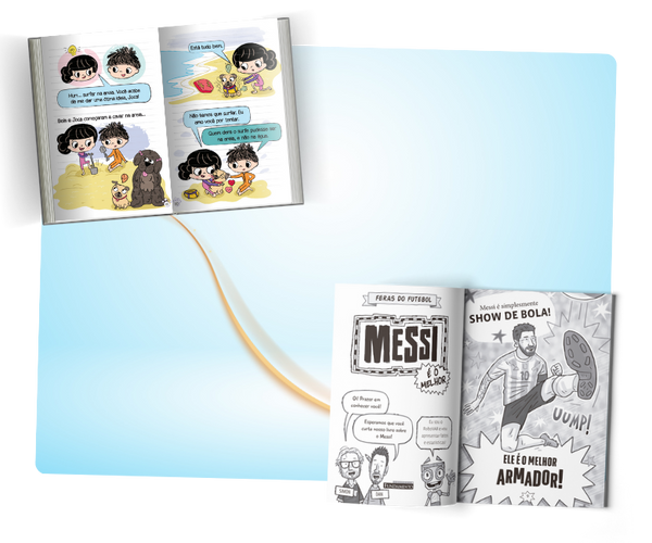 Kit Best-Sellers Fundamento - 7 Livros (Meninos 9-12 Anos)