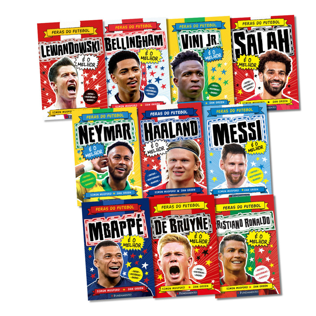 Kit Feras do Futebol - 10 Livros