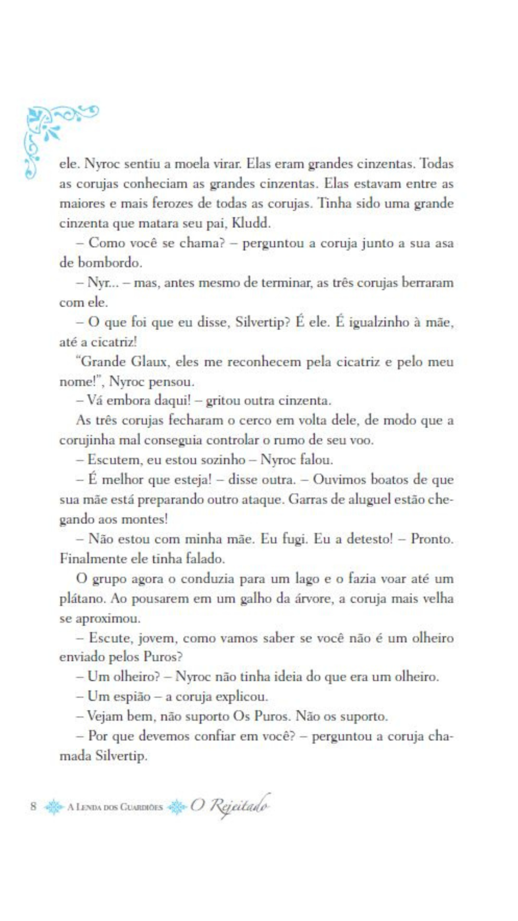 A Lenda dos Guardiões 08 - o Rejeitado