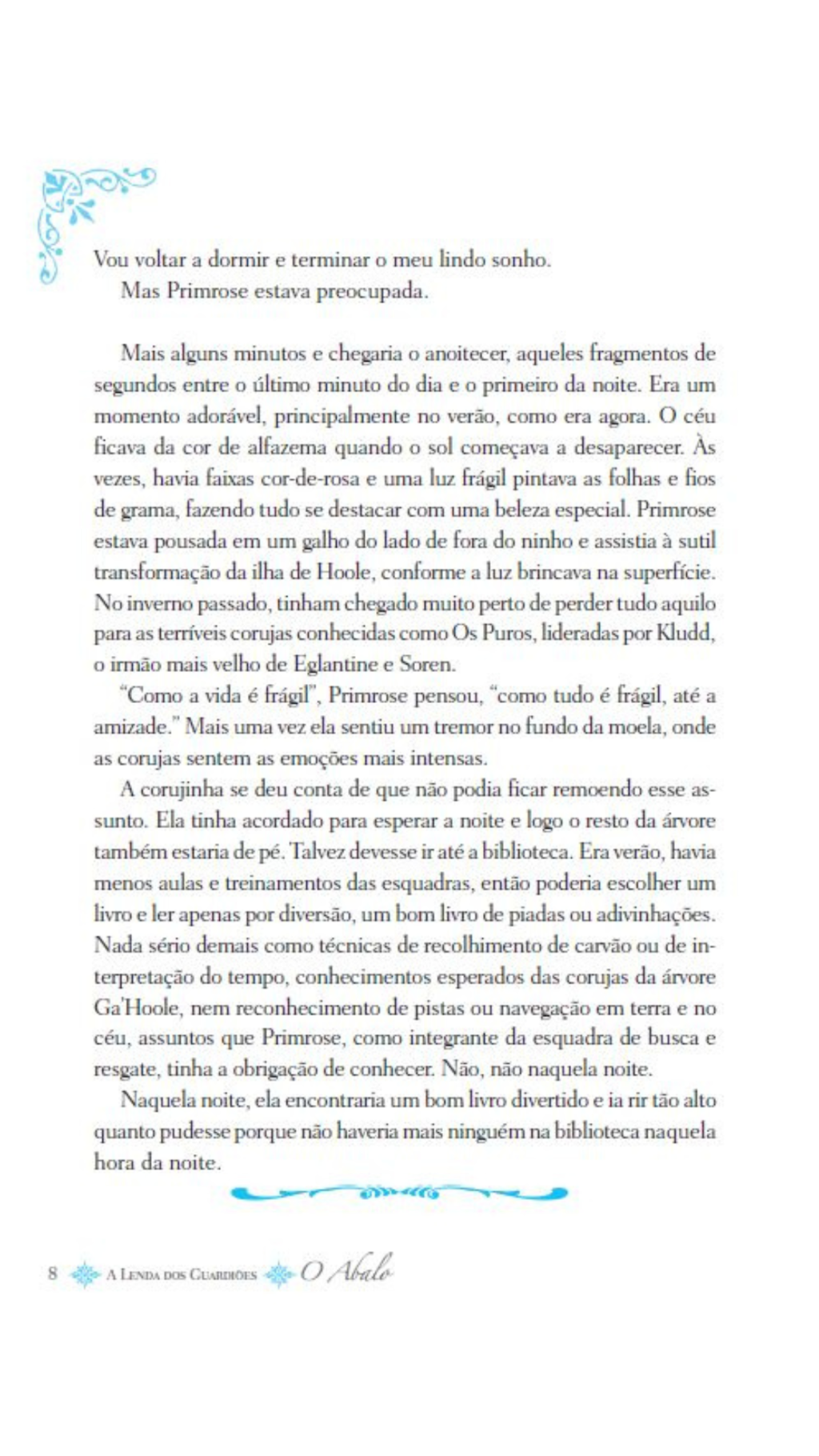 A Lenda dos Guardiões 05 - o Abalo