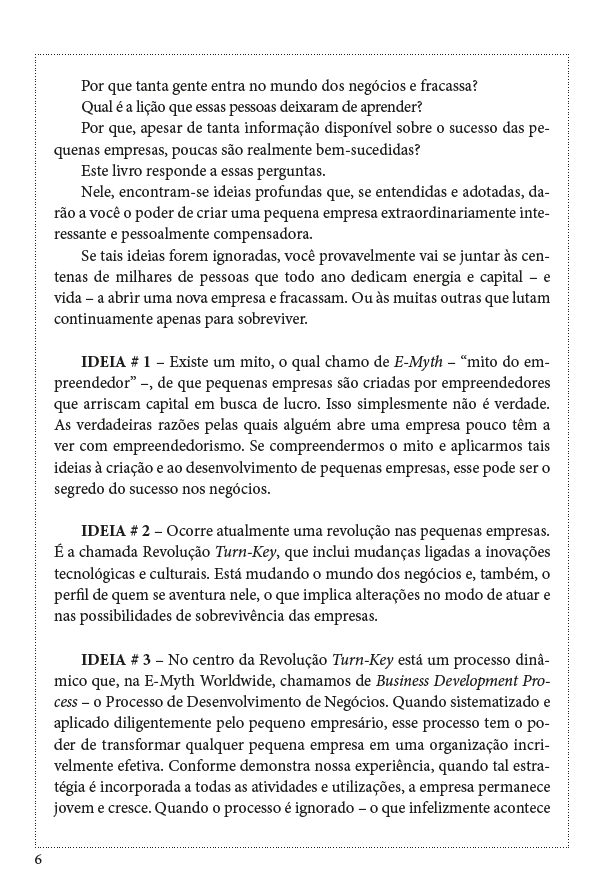 Kit com 50 Livros Mito do Empreendedor