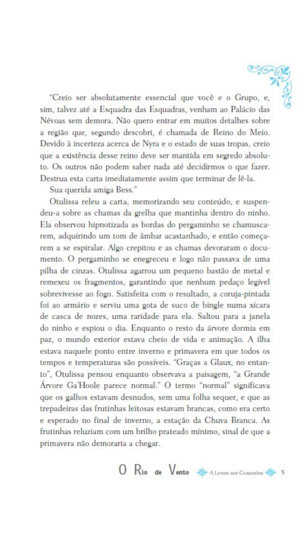 A Lenda dos Guardiões 13 - o Rio de Vento