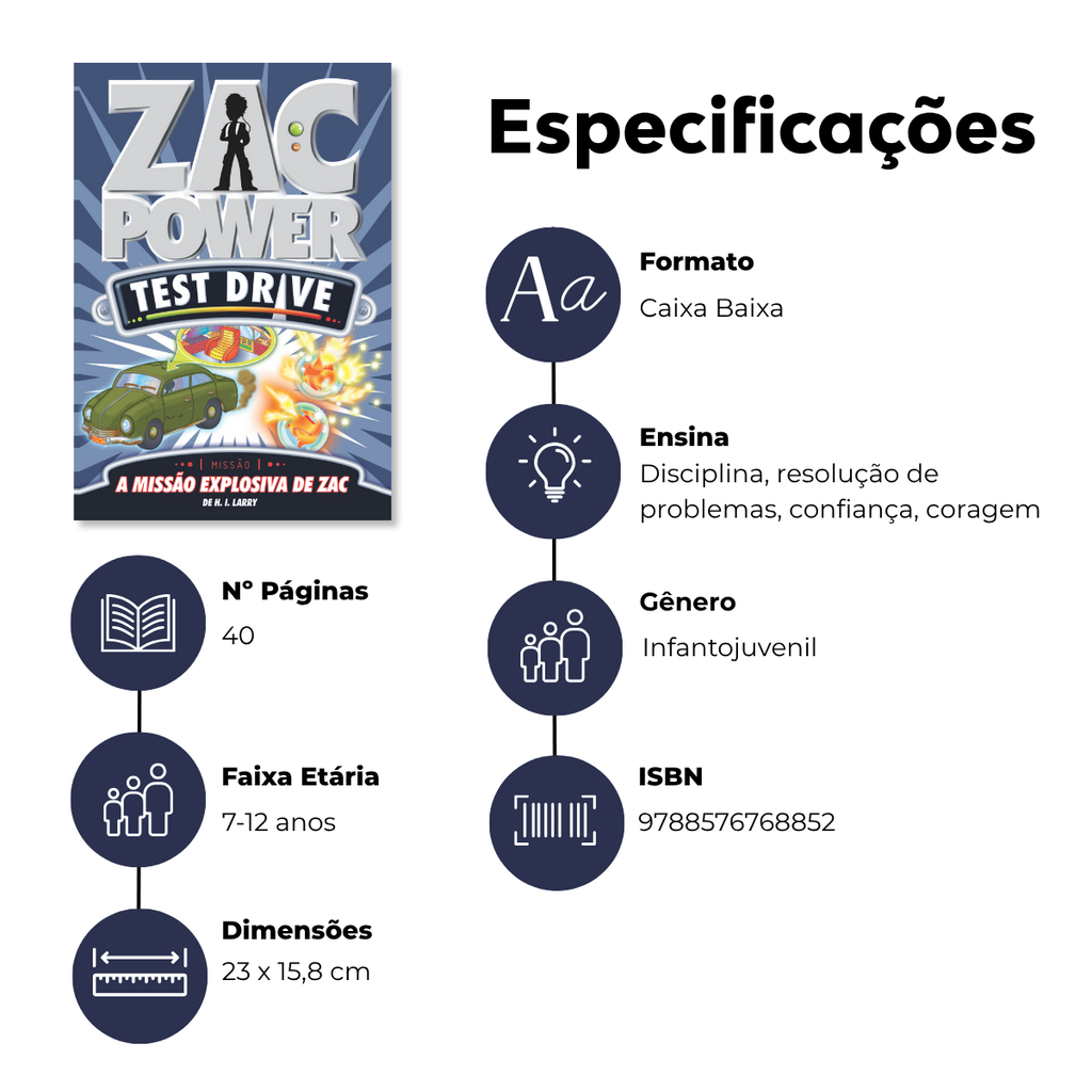 Zac Power Test Drive - a Missão Explosiva de Zac